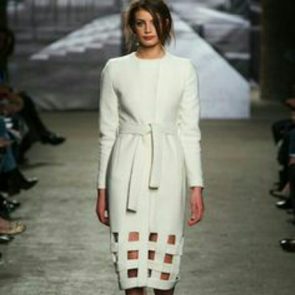 👀Authentic Misha Nonoo Gray Wool Coat👀 - Picture 2 of 6